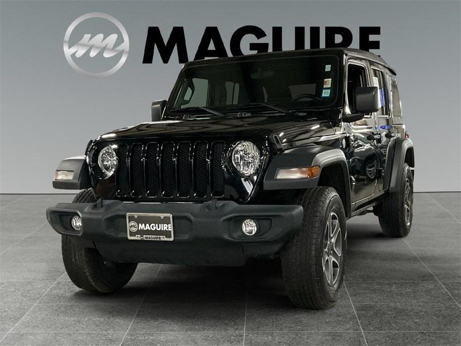 used 2020 Jeep Wrangler Unlimited car, priced at $29,399