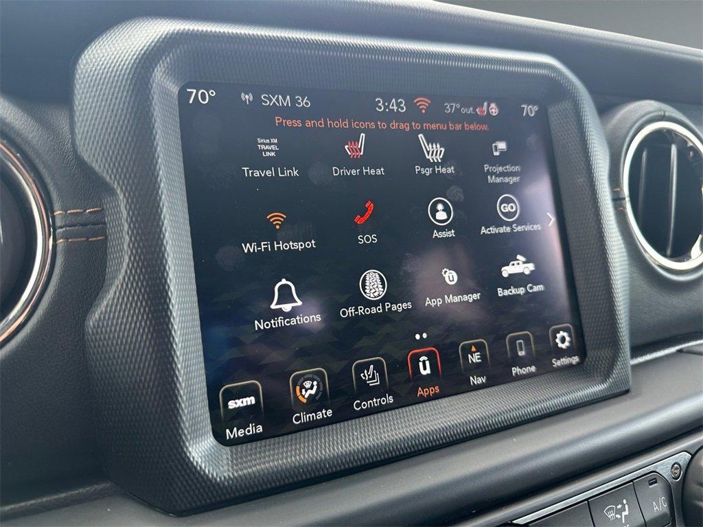 used 2021 Jeep Gladiator car, priced at $39,399