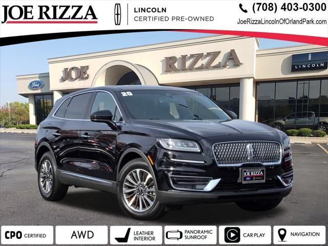 used 2020 Lincoln Nautilus car, priced at $22,890