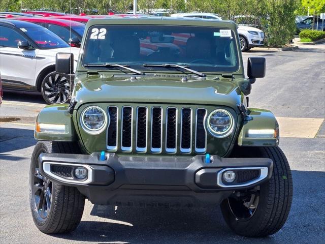 used 2022 Jeep Wrangler Unlimited 4xe car, priced at $35,990