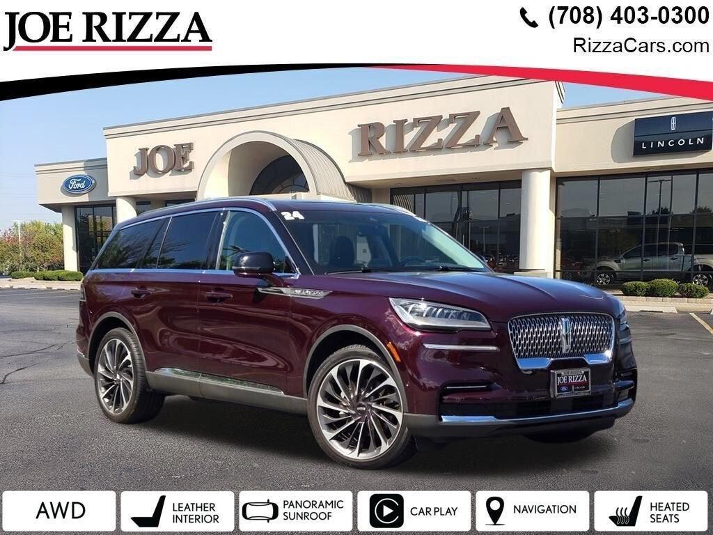 used 2024 Lincoln Aviator car, priced at $59,790