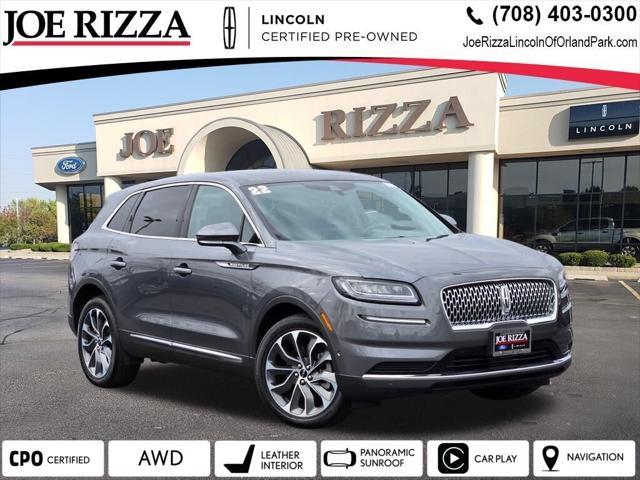 used 2022 Lincoln Nautilus car, priced at $35,990