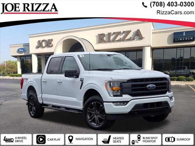 used 2021 Ford F-150 car, priced at $37,890