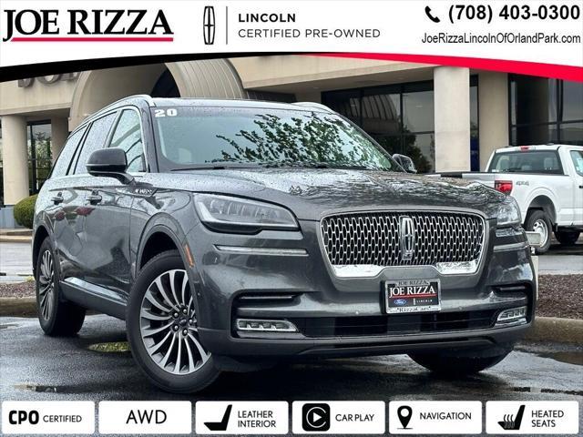 used 2020 Lincoln Aviator car, priced at $37,890