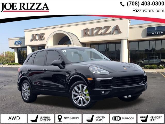 used 2017 Porsche Cayenne E-Hybrid car, priced at $23,990