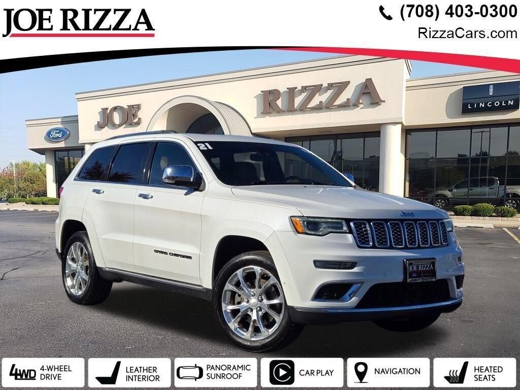 used 2021 Jeep Grand Cherokee car, priced at $25,390