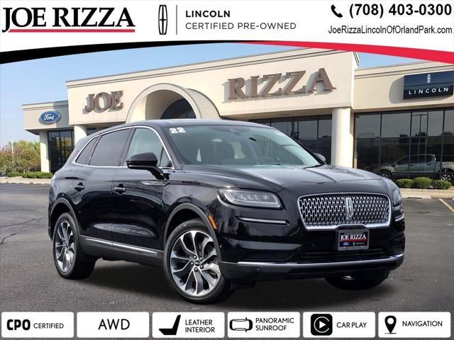 used 2022 Lincoln Nautilus car, priced at $36,990