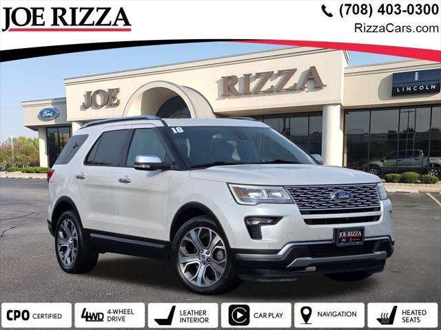 used 2018 Ford Explorer car, priced at $24,390