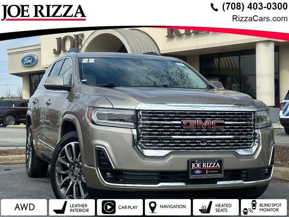 used 2022 GMC Acadia car, priced at $34,990