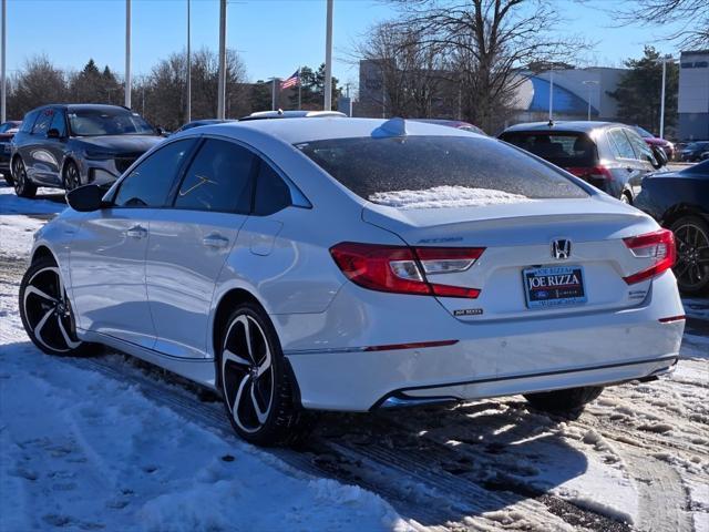 used 2022 Honda Accord Hybrid car, priced at $27,990