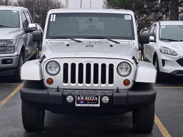 used 2011 Jeep Wrangler Unlimited car, priced at $15,890