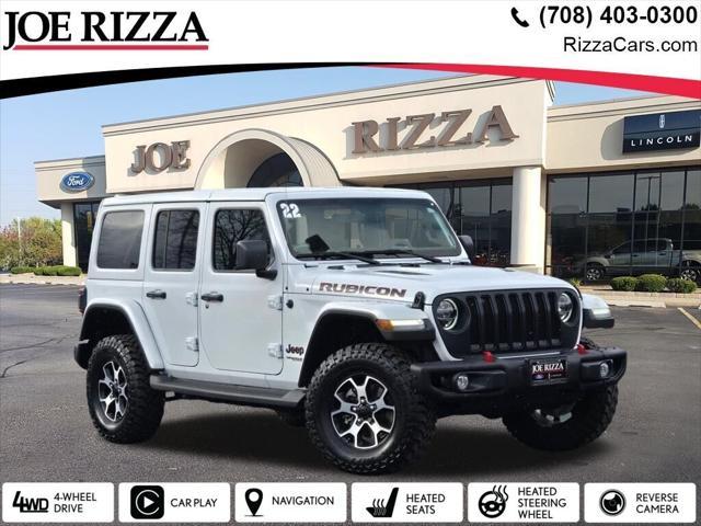 used 2022 Jeep Wrangler Unlimited car, priced at $40,390