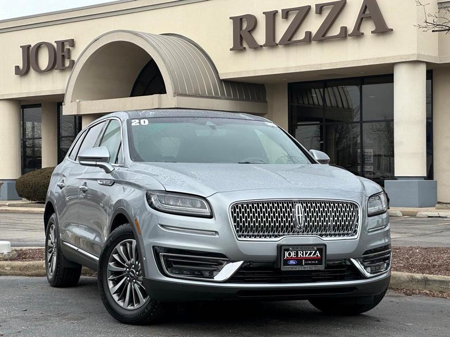 used 2020 Lincoln Nautilus car, priced at $31,990