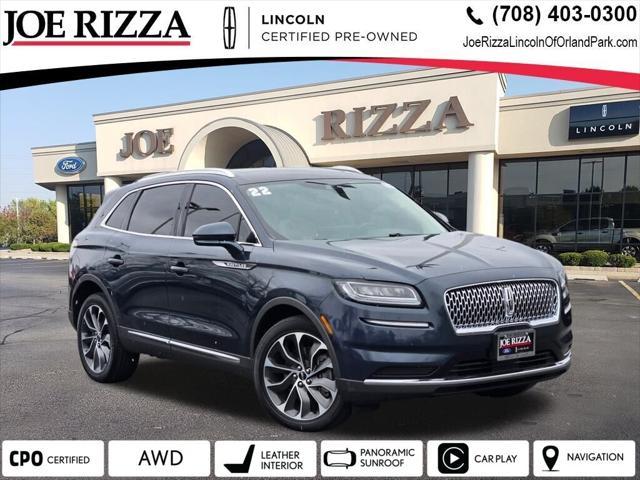 used 2022 Lincoln Nautilus car, priced at $35,890