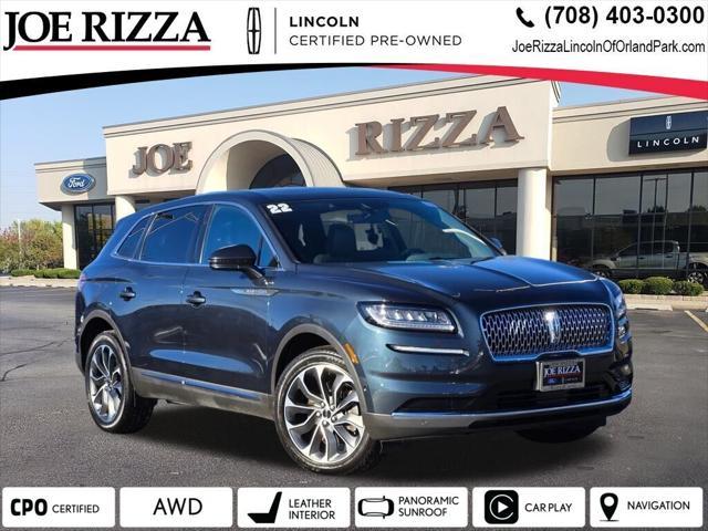 used 2022 Lincoln Nautilus car, priced at $36,790