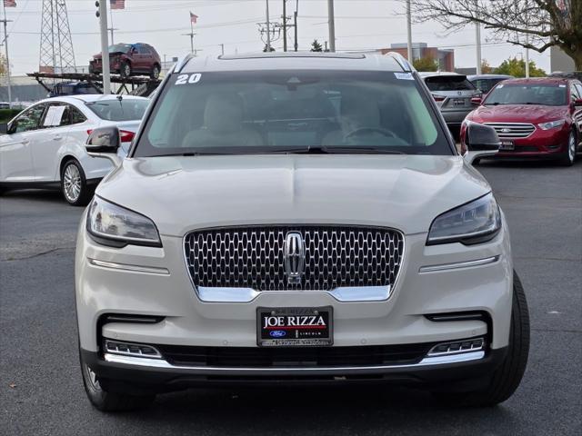 used 2020 Lincoln Aviator car, priced at $34,990