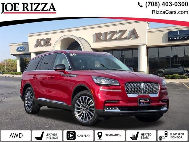 used 2020 Lincoln Aviator car, priced at $38,290