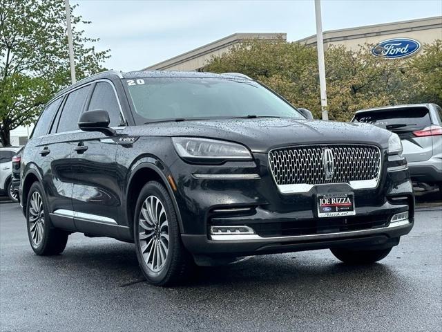 used 2020 Lincoln Aviator car, priced at $37,990