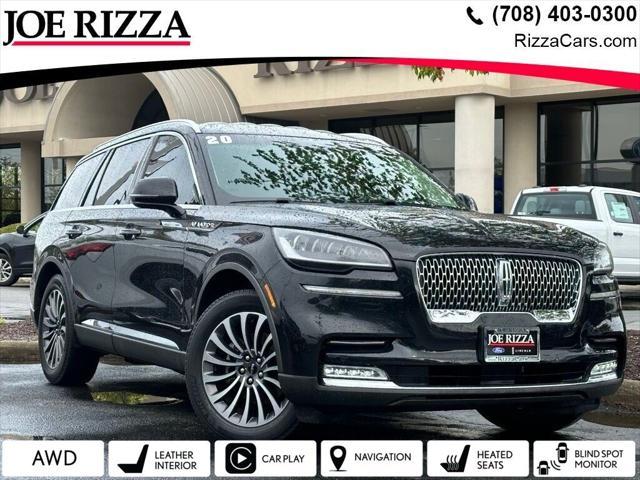 used 2020 Lincoln Aviator car, priced at $37,990