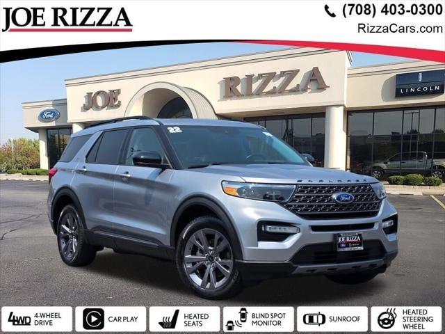 used 2022 Ford Explorer car, priced at $30,390