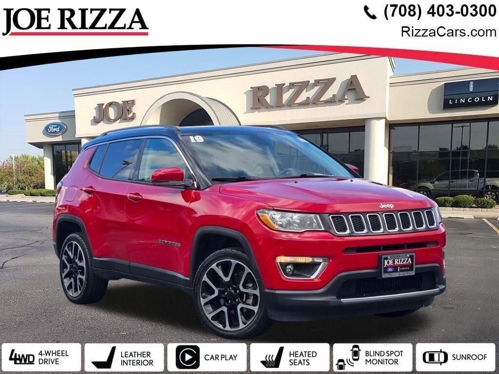 used 2019 Jeep Compass car, priced at $15,890