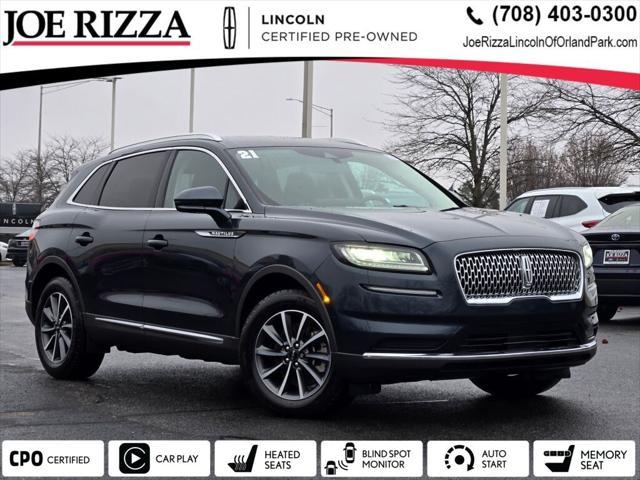 used 2021 Lincoln Nautilus car, priced at $23,490