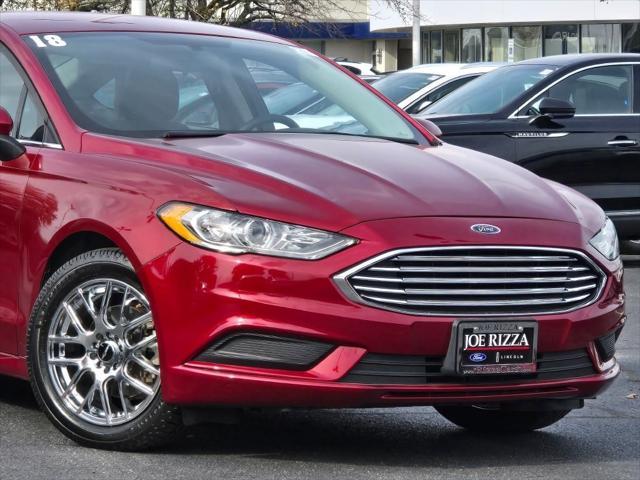 used 2018 Ford Fusion car, priced at $17,490