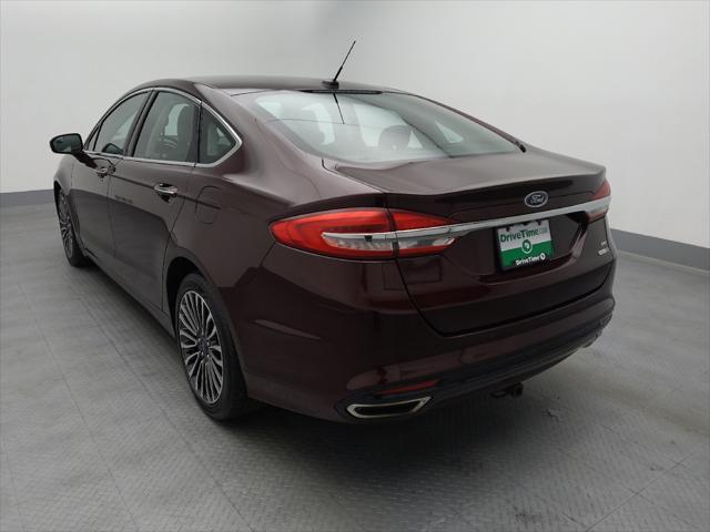 used 2017 Ford Fusion car, priced at $14,595