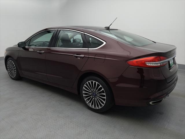 used 2017 Ford Fusion car, priced at $14,595