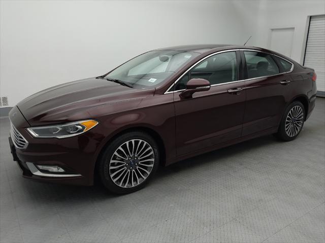 used 2017 Ford Fusion car, priced at $14,595