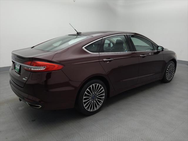 used 2017 Ford Fusion car, priced at $14,595