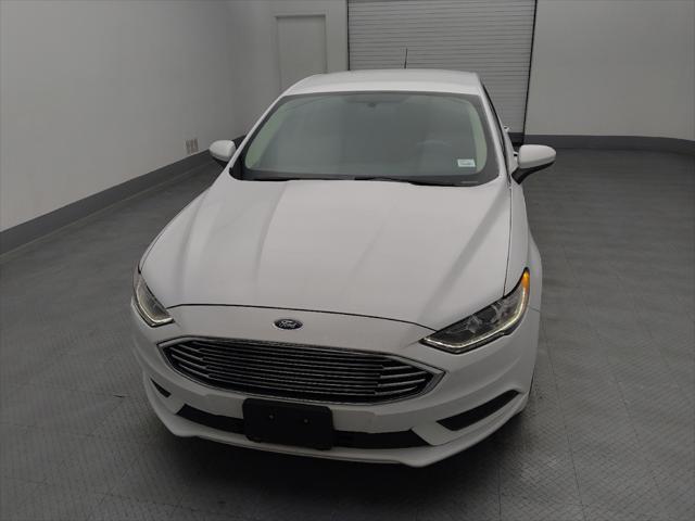 used 2018 Ford Fusion car, priced at $14,795