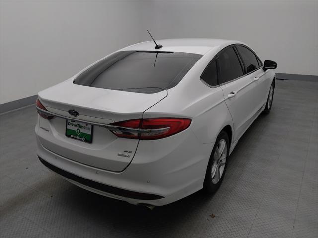 used 2018 Ford Fusion car, priced at $14,795