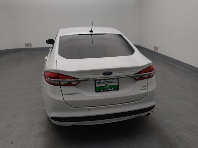 used 2018 Ford Fusion car, priced at $14,795