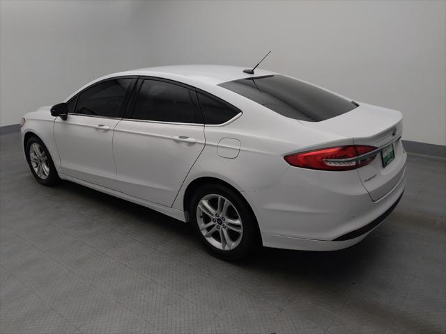 used 2018 Ford Fusion car, priced at $14,795