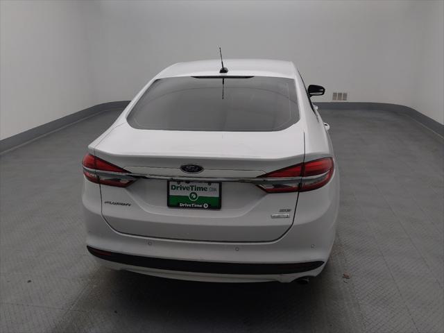 used 2018 Ford Fusion car, priced at $14,795