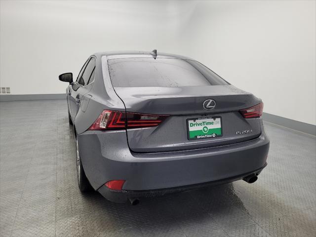 used 2016 Lexus IS 200t car, priced at $16,295