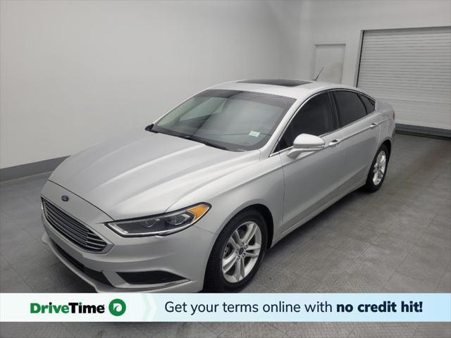 used 2018 Ford Fusion car, priced at $14,595