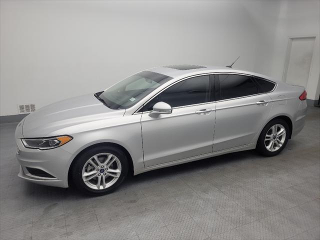 used 2018 Ford Fusion car, priced at $14,595