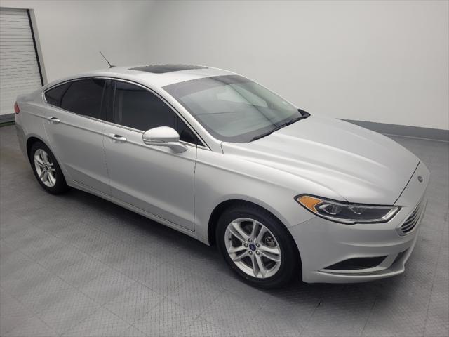 used 2018 Ford Fusion car, priced at $14,595