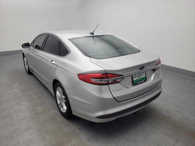 used 2018 Ford Fusion car, priced at $14,595