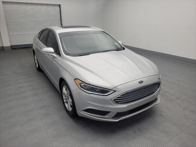 used 2018 Ford Fusion car, priced at $14,595