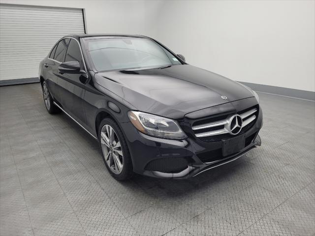 used 2018 Mercedes-Benz C-Class car, priced at $21,595