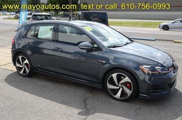 used 2018 Volkswagen Golf GTI car, priced at $17,990