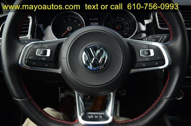 used 2018 Volkswagen Golf GTI car, priced at $17,990