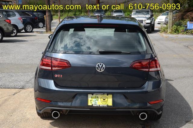 used 2018 Volkswagen Golf GTI car, priced at $17,990