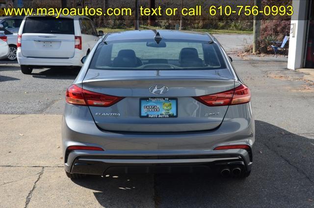 used 2018 Hyundai Elantra car, priced at $15,990