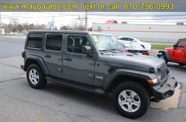 used 2021 Jeep Wrangler Unlimited car, priced at $28,770