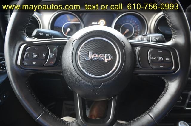 used 2021 Jeep Wrangler Unlimited car, priced at $28,770