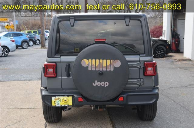 used 2021 Jeep Wrangler Unlimited car, priced at $28,770